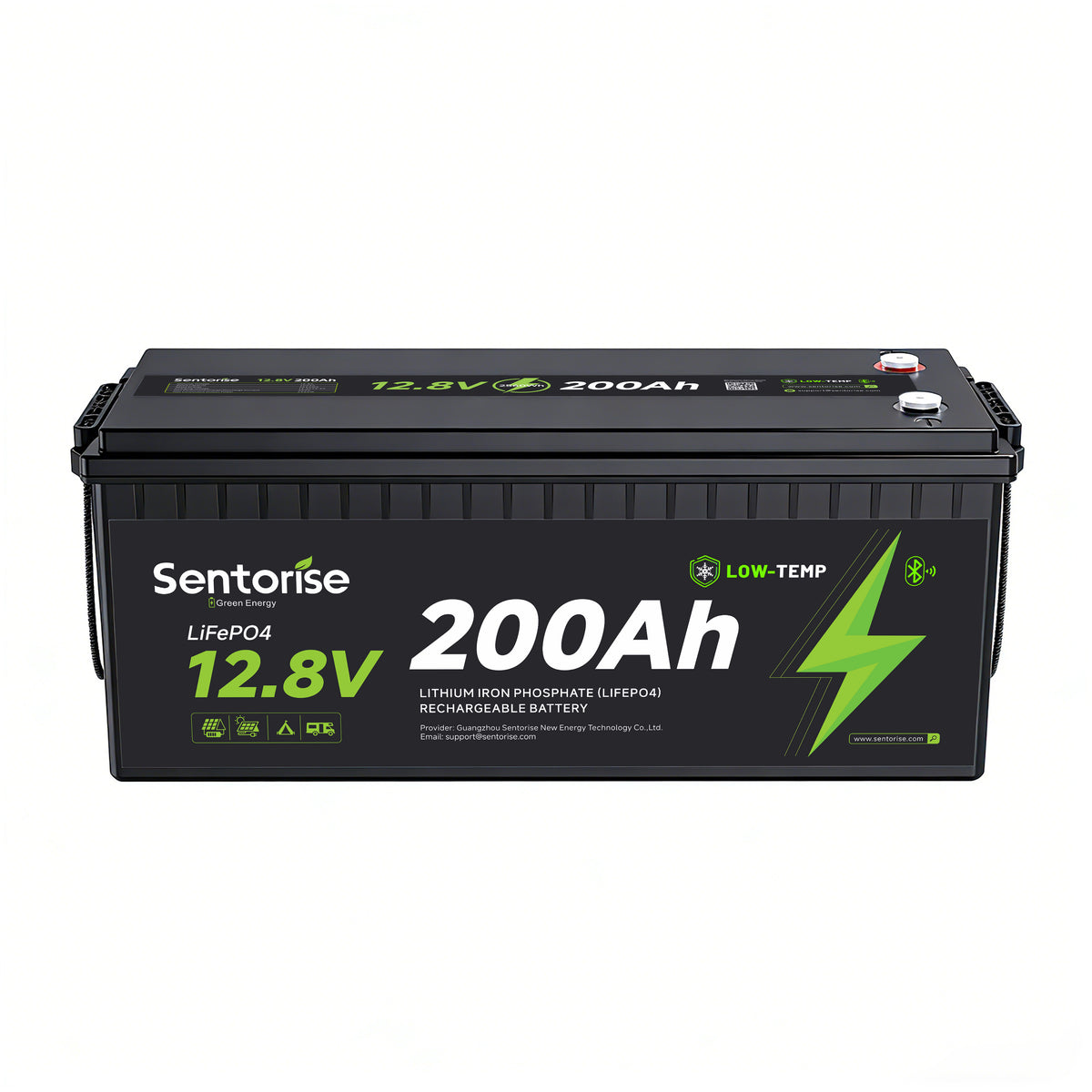 Batterie LiFePO4 Sentorise 12 V 200 Ah Standard avec Bluetooth Image principale du produit